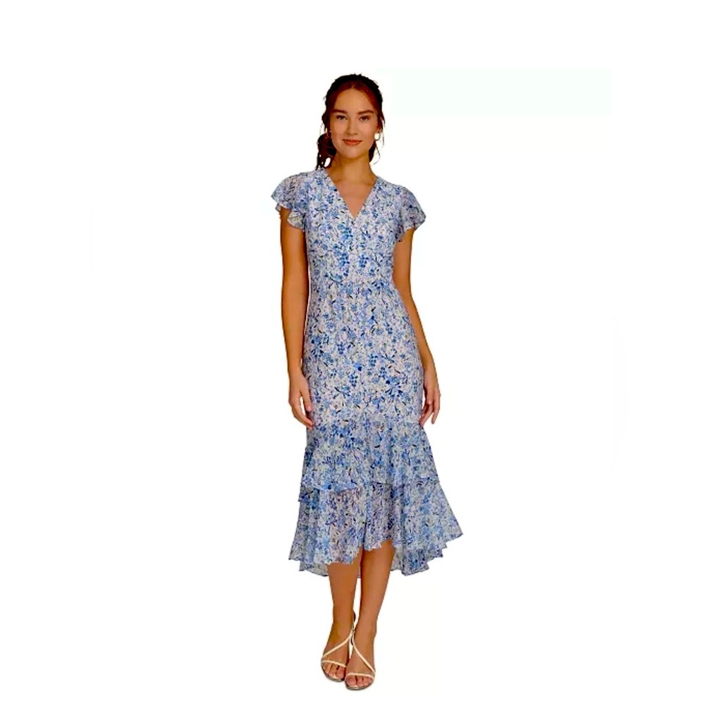 Tommy Hilfiger Floral Midi Dress